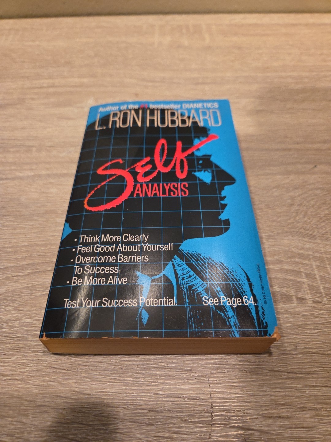 VTG Self Analysis Paperback Book L Ron Hubbard W/ All UNUSED Inserts 1986 Guide