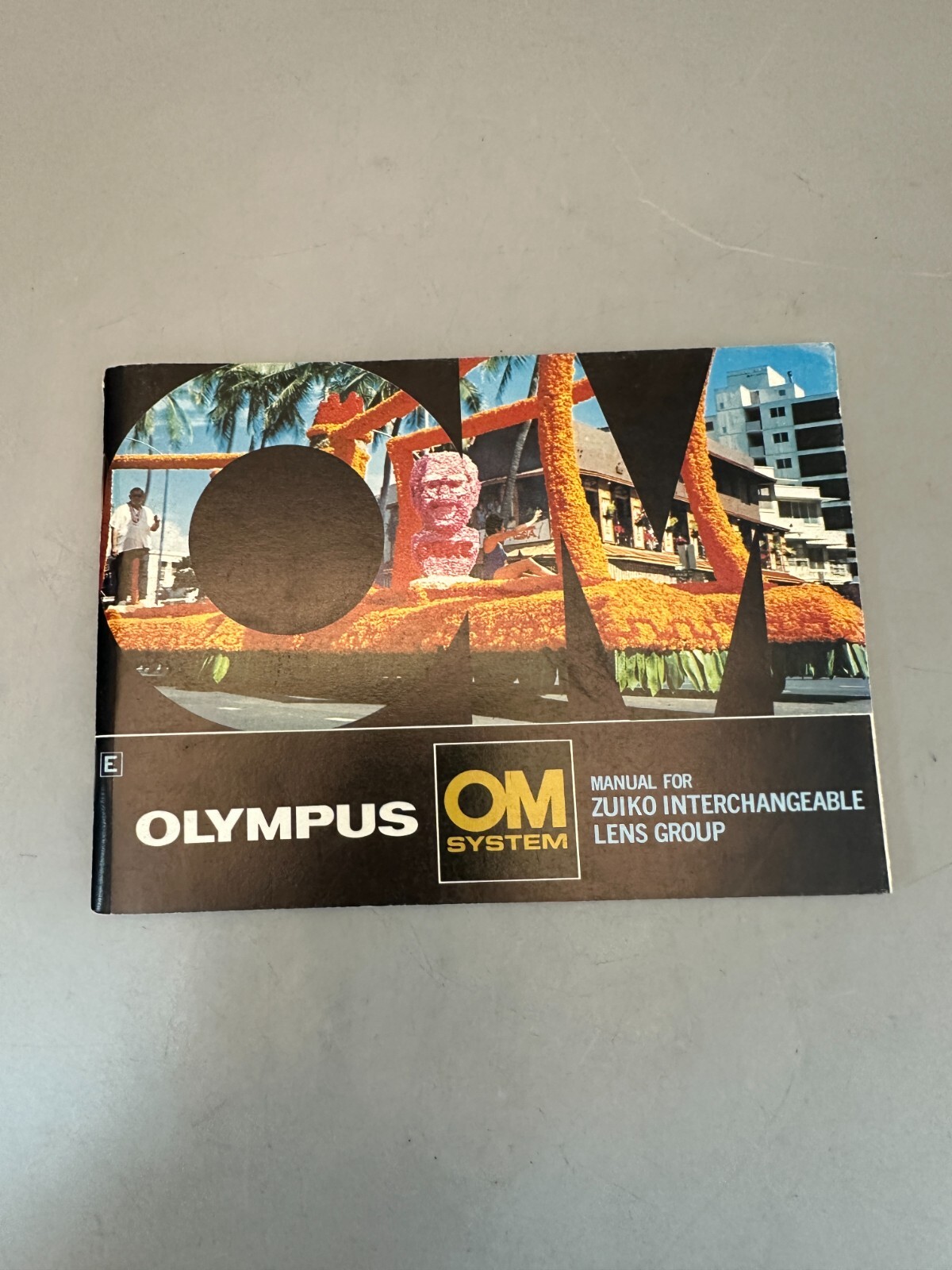 Original Manual for Olympus OM system Zuiko Interchangeable Lens Group (ENG)