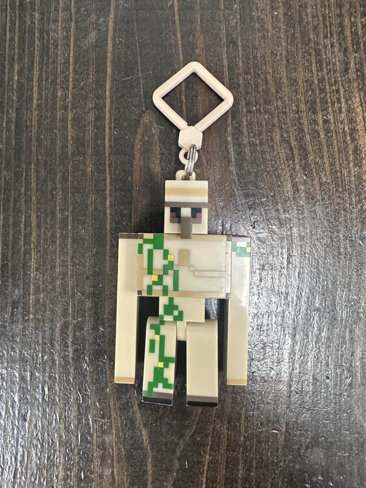 Minecraft Hangers Iron Golem 3.5" Key Chain Backpack/Bag Hanger