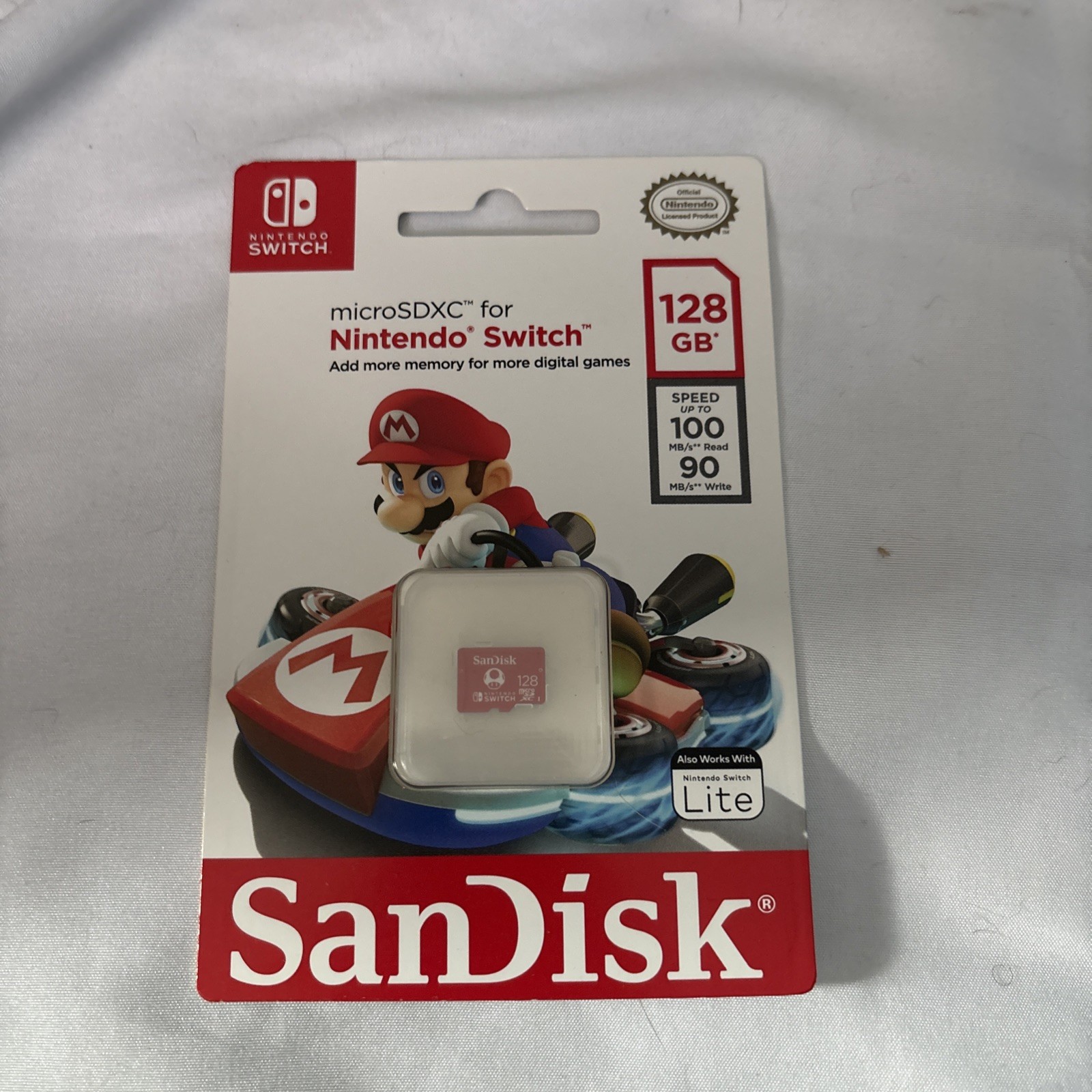 SanDisk 128GB Micro SDXC Flash Memory Card for Nintendo Switch