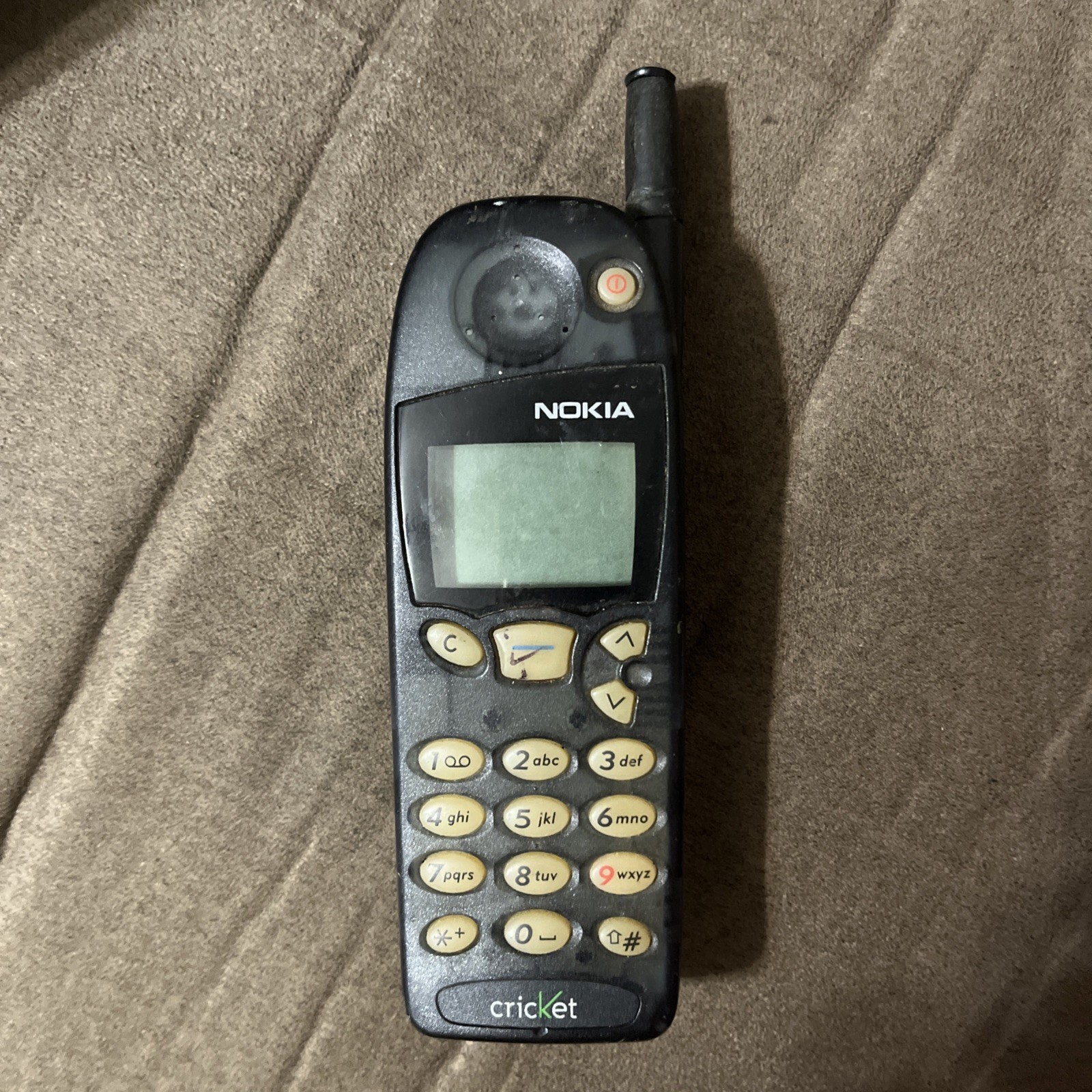 Nokia Verizon Candybar Cell Phone With Antenna Physical Keypad Vintage