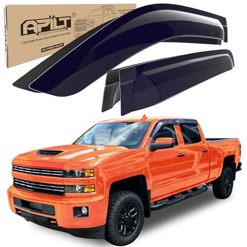 Large Rain 2014-2018 Chevy Silverado Crew Cab Larger（5.24“Wide Full-Size）
