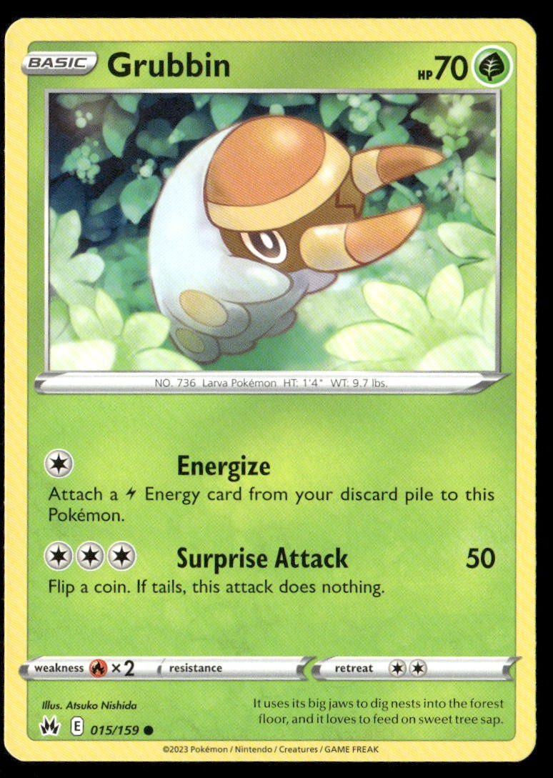 Grubbin Normal Common Crown Zenith 015/159 NM