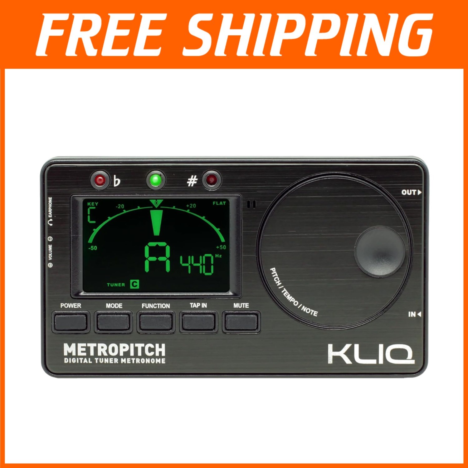 Digital Guitar Violin Ukulele Bass Chromatic Tuner