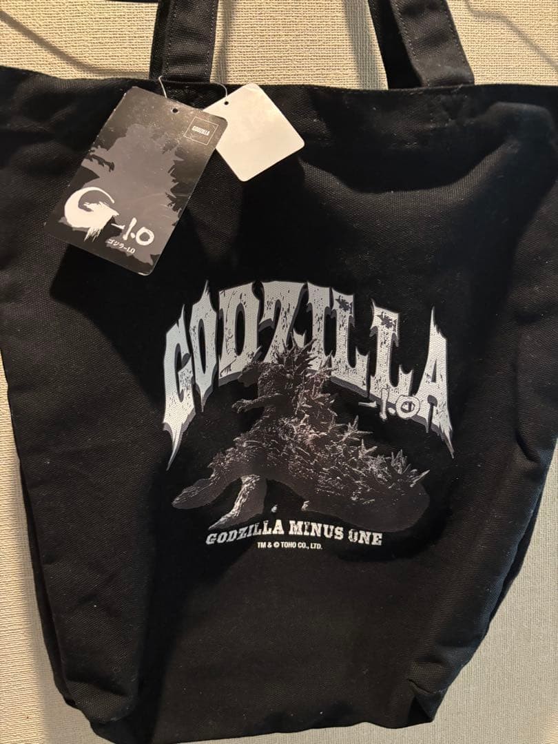 GODZILLA tote bag black