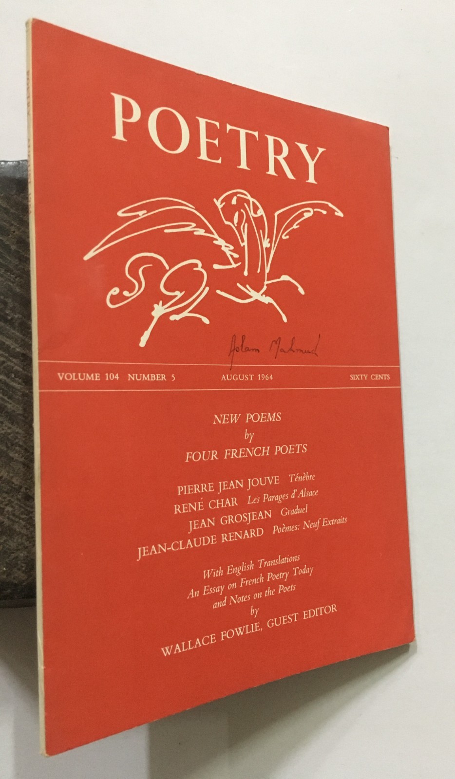 Fowlie, Wallace (Ed): Poetry. Volume 104. Number 5. August 1964.
