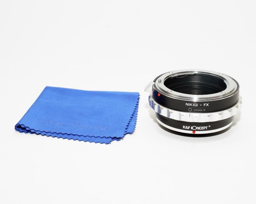 K&F Mount Adapter Nikon F G to Fuji X FX (Bonus Included)