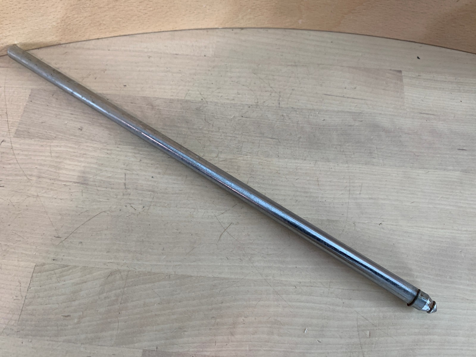 SLINGERLAND Bass Kick Drum SPUR ROD Leg Part 60s 70s Vtg 3/8" x 12" Sound King