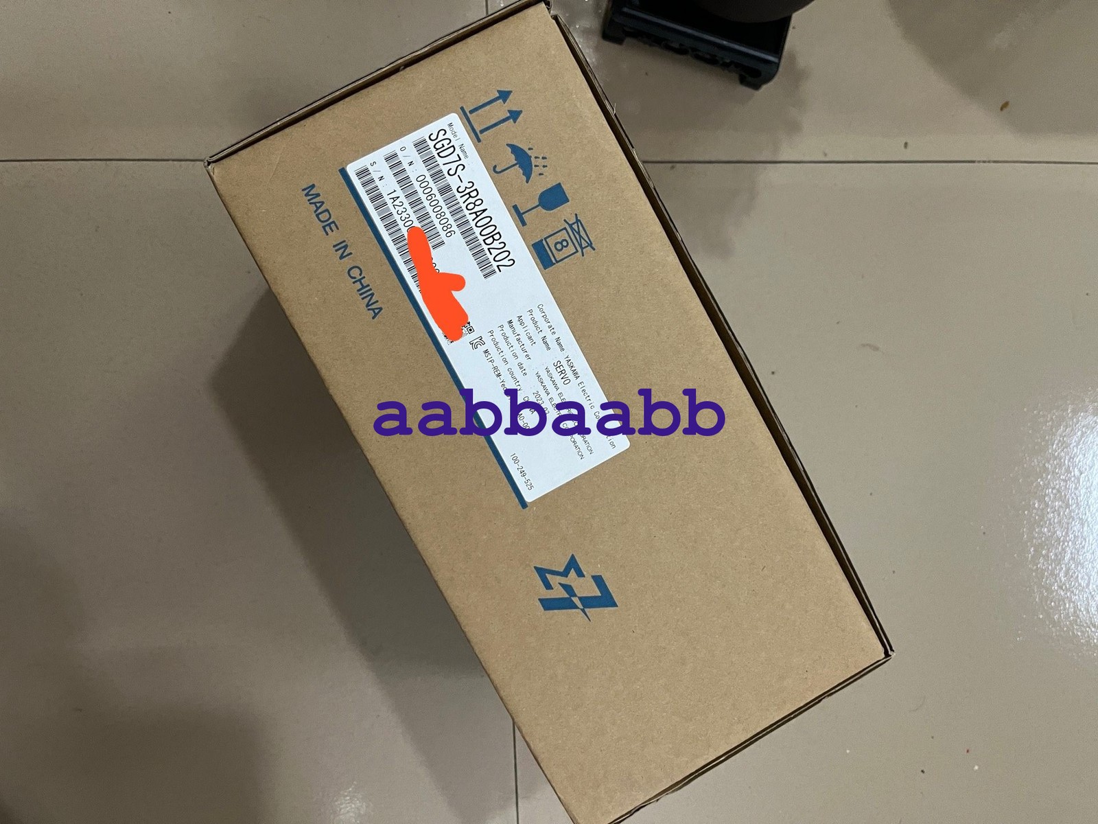 1PCS NEW YASKAWA SGD7S-3R8A00B202 Servo Drive #GL