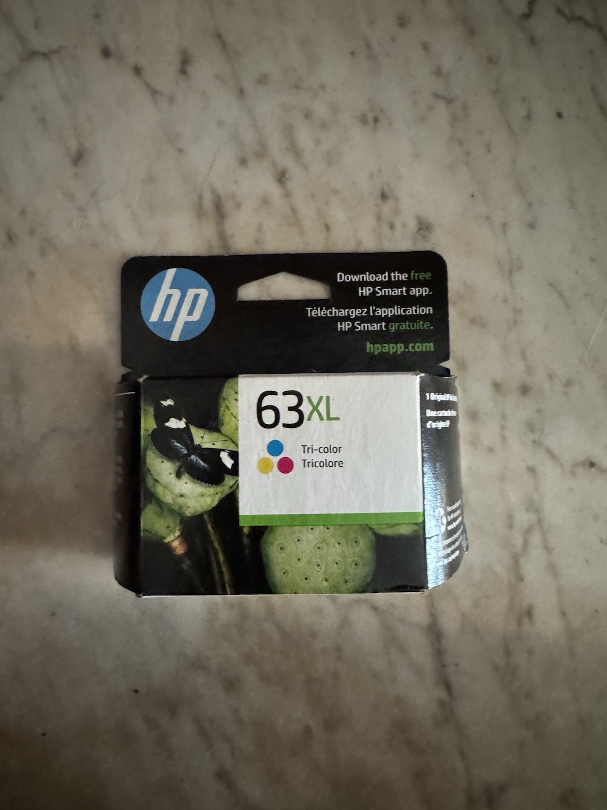 HP 63XL High-Yield Ink Cartridge - Tri Color (Feb 2024 Exp Date) NEW SEALED !!!