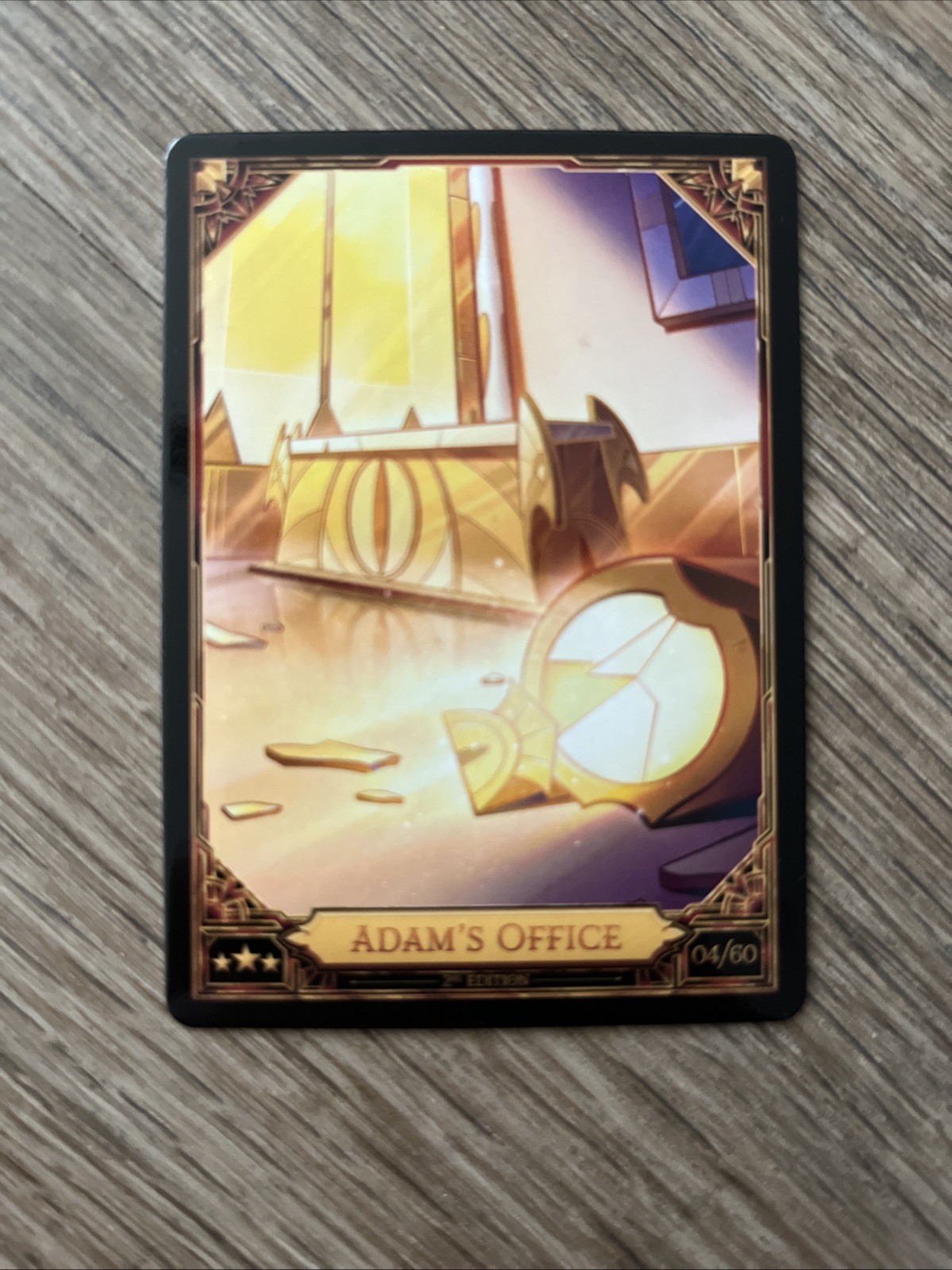 Hazbin Hotel Trading Cards 2nd Edition Adam’s Office