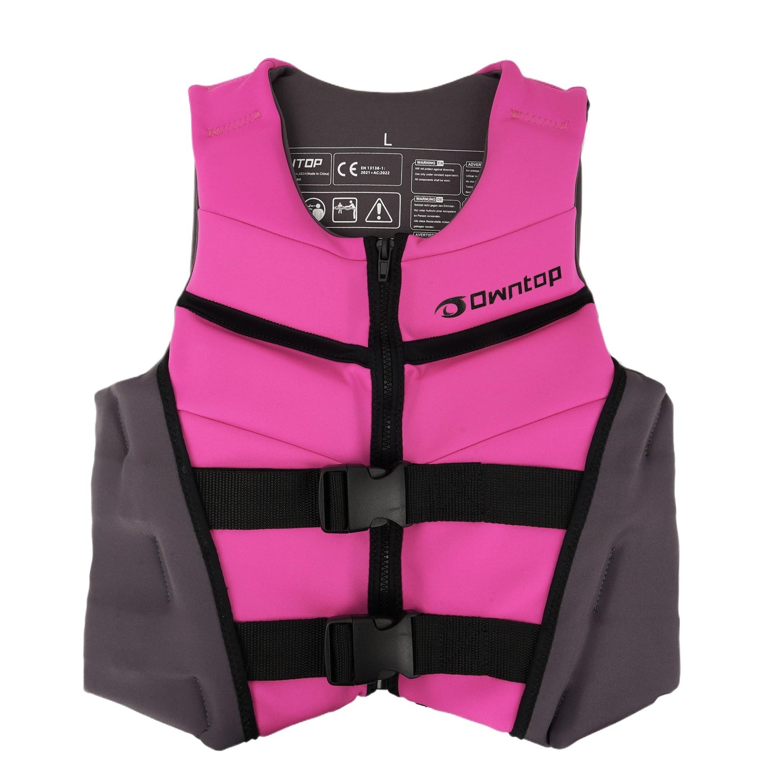 Owntop Swim Vest Youth Kids | Lightweight & Quick-Dry | Adjustable Buckles & ...