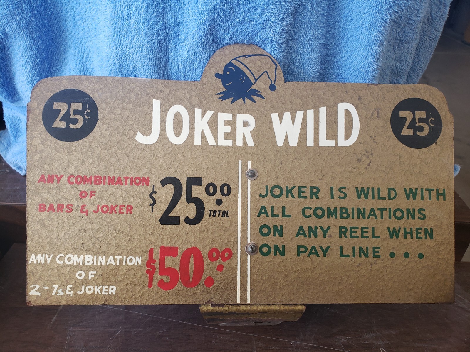 MILLS ANTIQUE SLOT MACHINE CASINO TOPPER