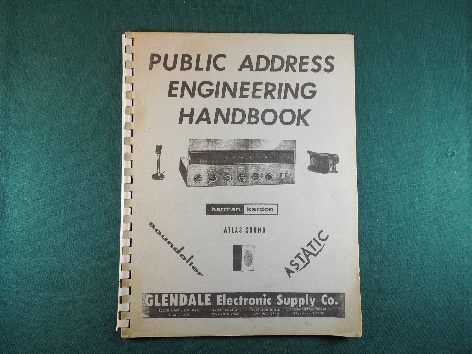 1963 Public Address Engineering Handbook - Compilation of 4 Brochures
