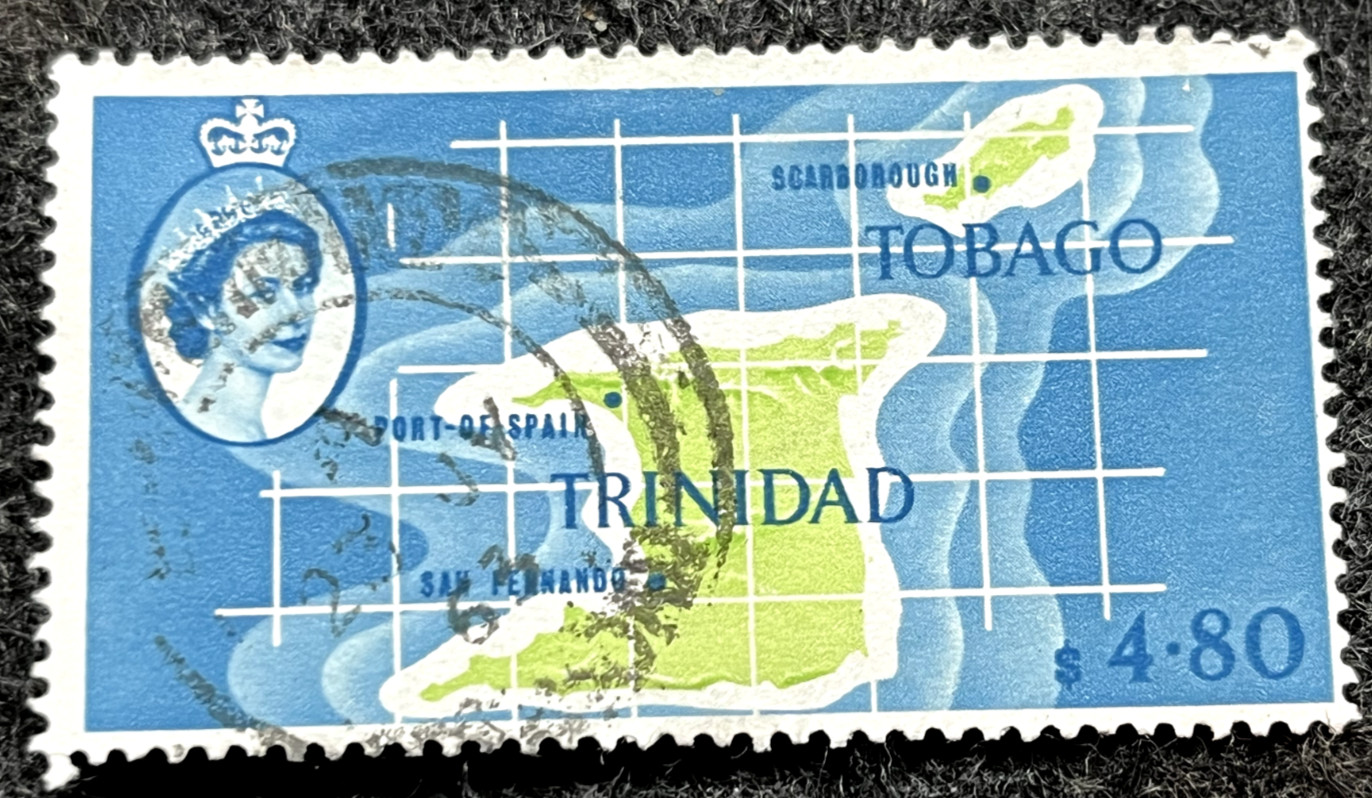 TRINIDAD & TOBAGO POSTAGE STAMP SG297 $4.80 FINE USED
