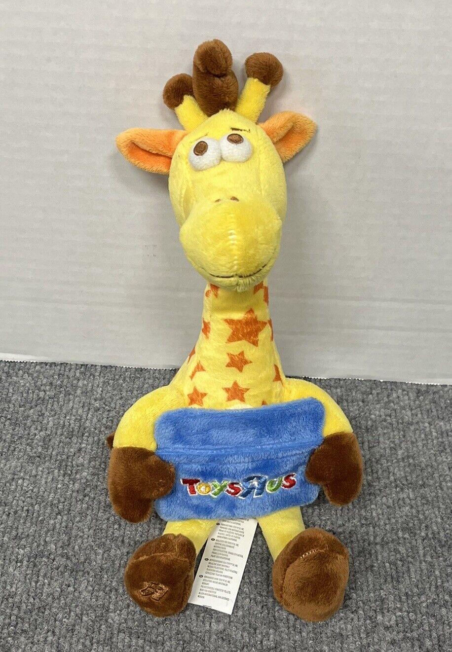 Toys R Us Geoffrey Plush Gift Card Holder 13" Giraffe