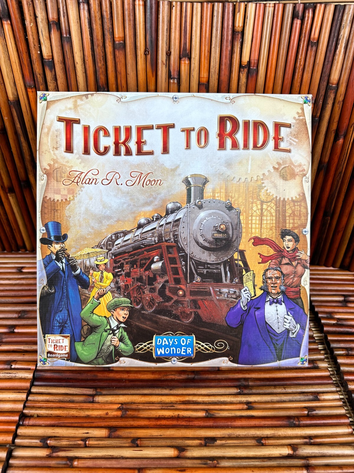 Days of Wonder Ticket To Ride by Alan R. Moon Train Adventure Board Game - NEW*