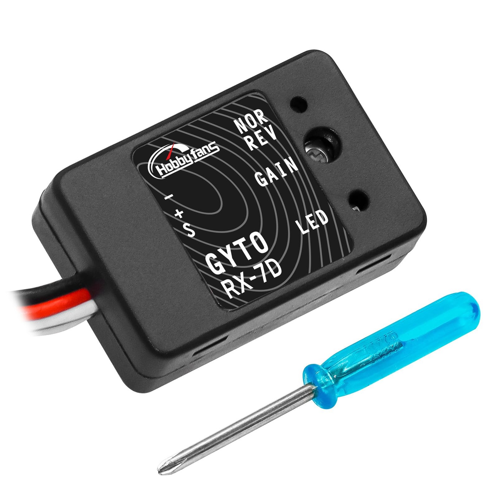 Hobby Fans Mini Gyro Module RC Car Stabilizer 1.14 * 0.75 * 0.39 inches 