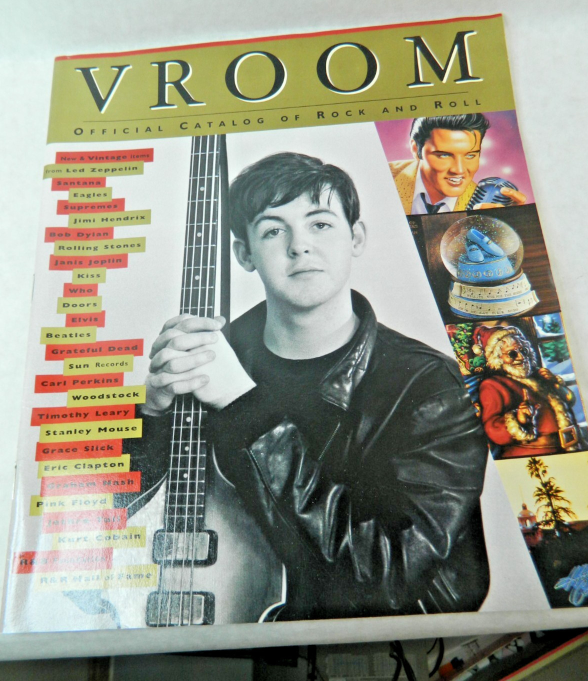 Vroom Catalog 1997 Music Collectible