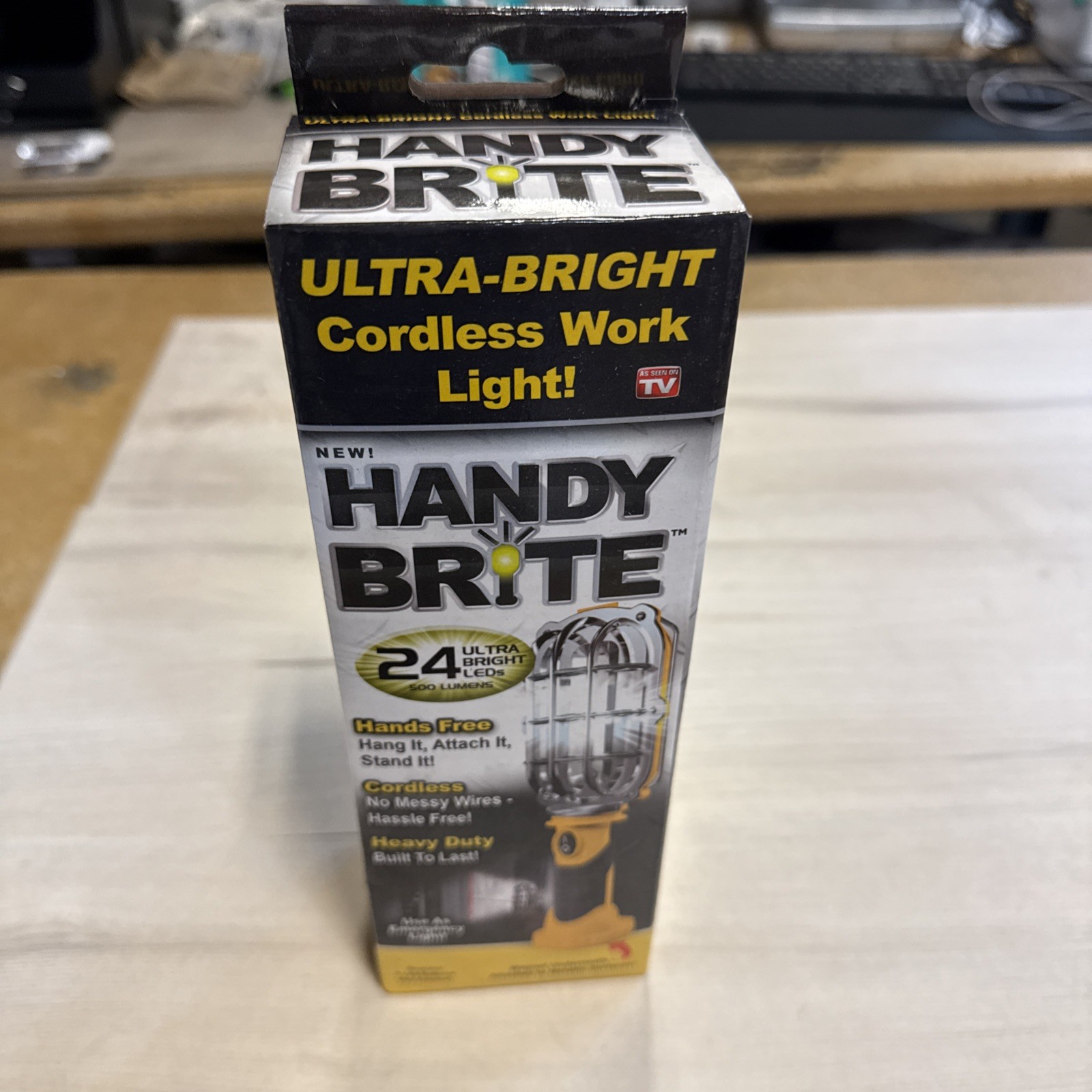 Ultra Bright Cordless LED Latest Work Light,handy Bright As Seen On Tv UNTESTED