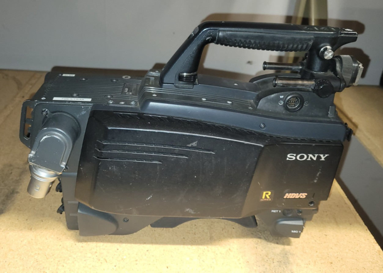 Sony HDC-1550R Triax HD Camera Body AS-IS for repair or parts