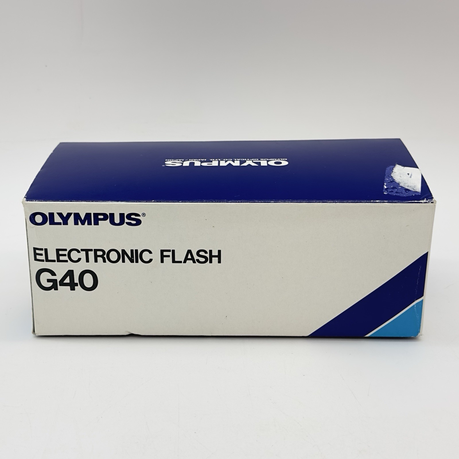 Olympus G40 Electronic Flash for IS Cameras TESTED Original Box & Storage Bag VG