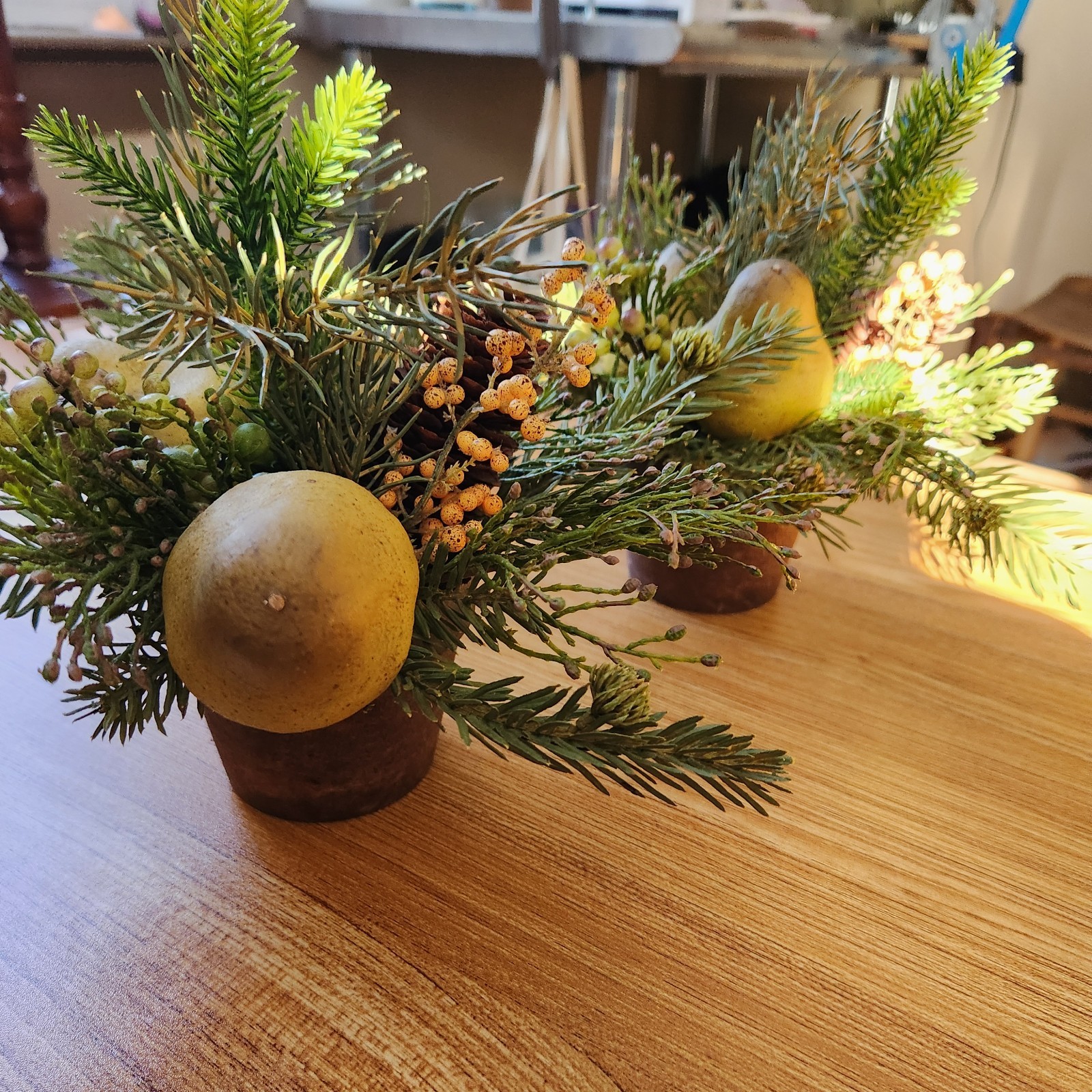 Primitive Style Potted Greenery