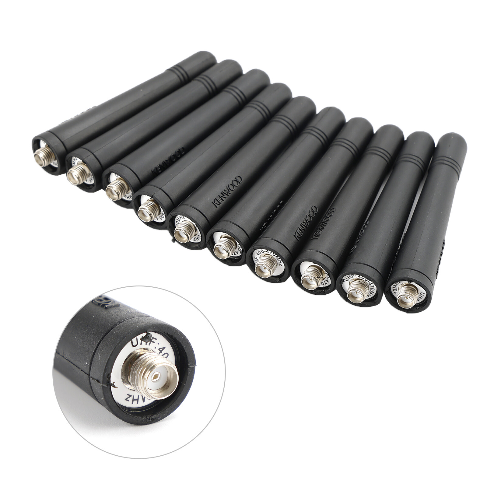 10x 400-470Mhz UHF Car Radio 80mm Antenna for Kenwood TK-3101 TK-3100 TK-3170 US