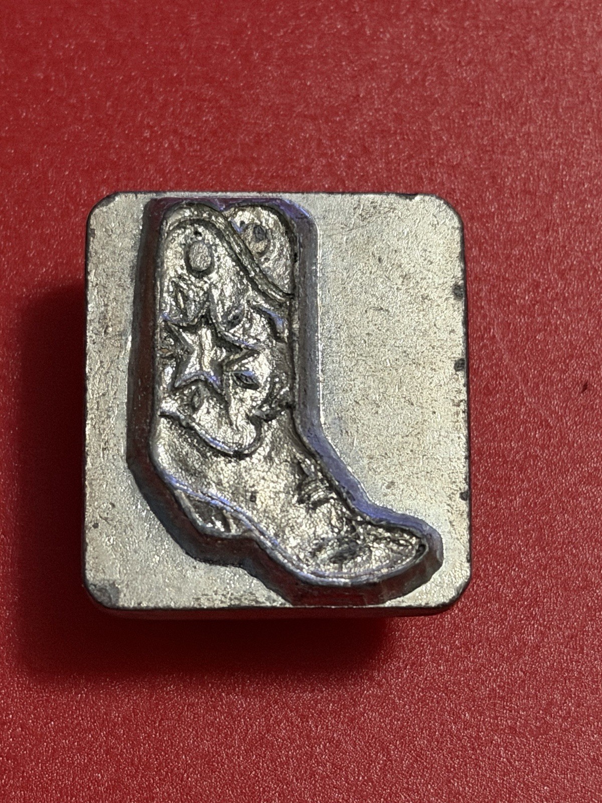 RARE DISCONTINUED CRAFTOOL LEATHER STAMP TOOL 8471  COWBOY BOOT☑️