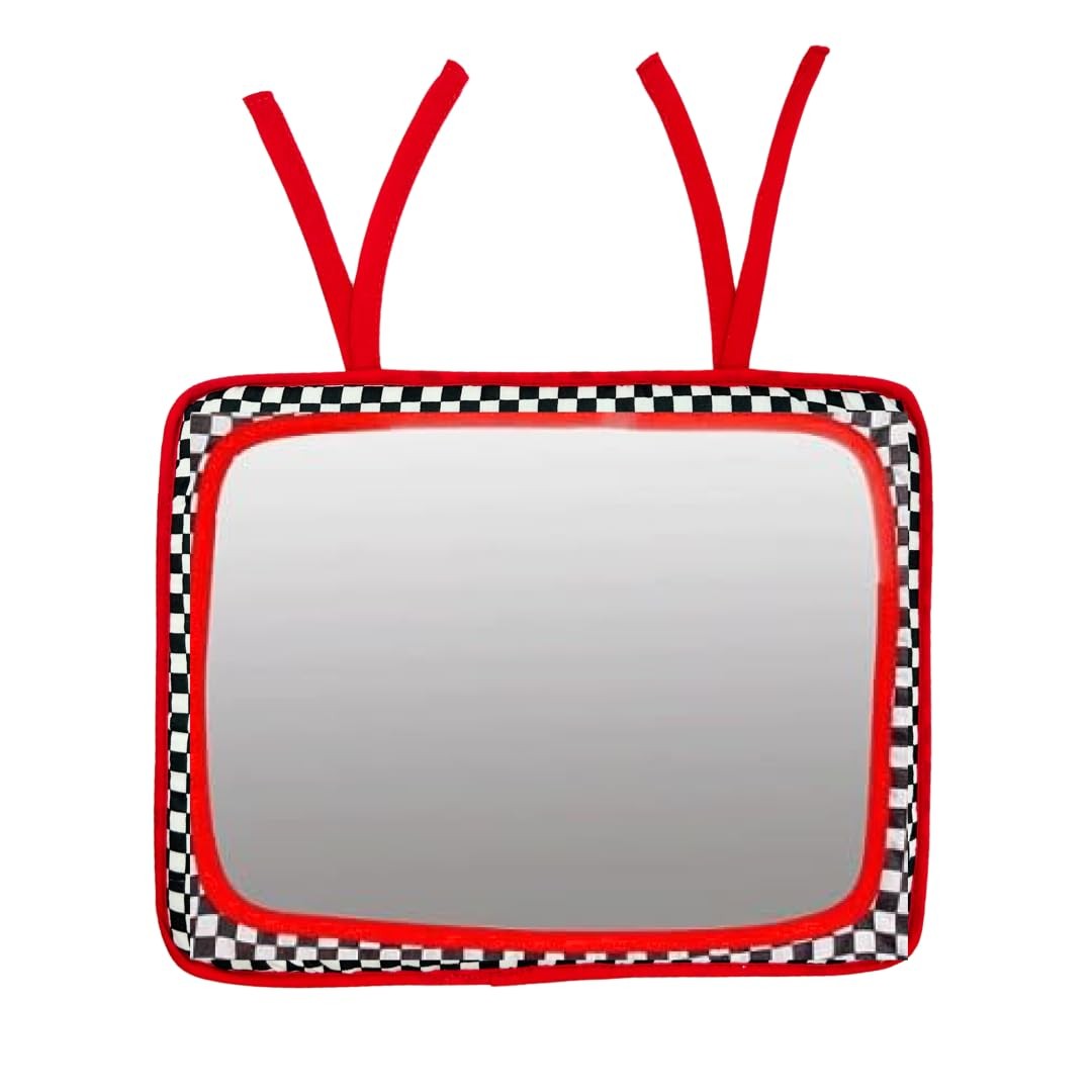 Baby Mirror, Crib or Car or Floor, Reversible Mirror for Baby, Great Tummy Ti...