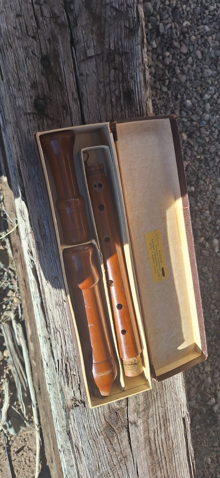 Johannes Adler C Tenor Recorder  Pearwood • Baroque  • Handmade in Germany+ Case