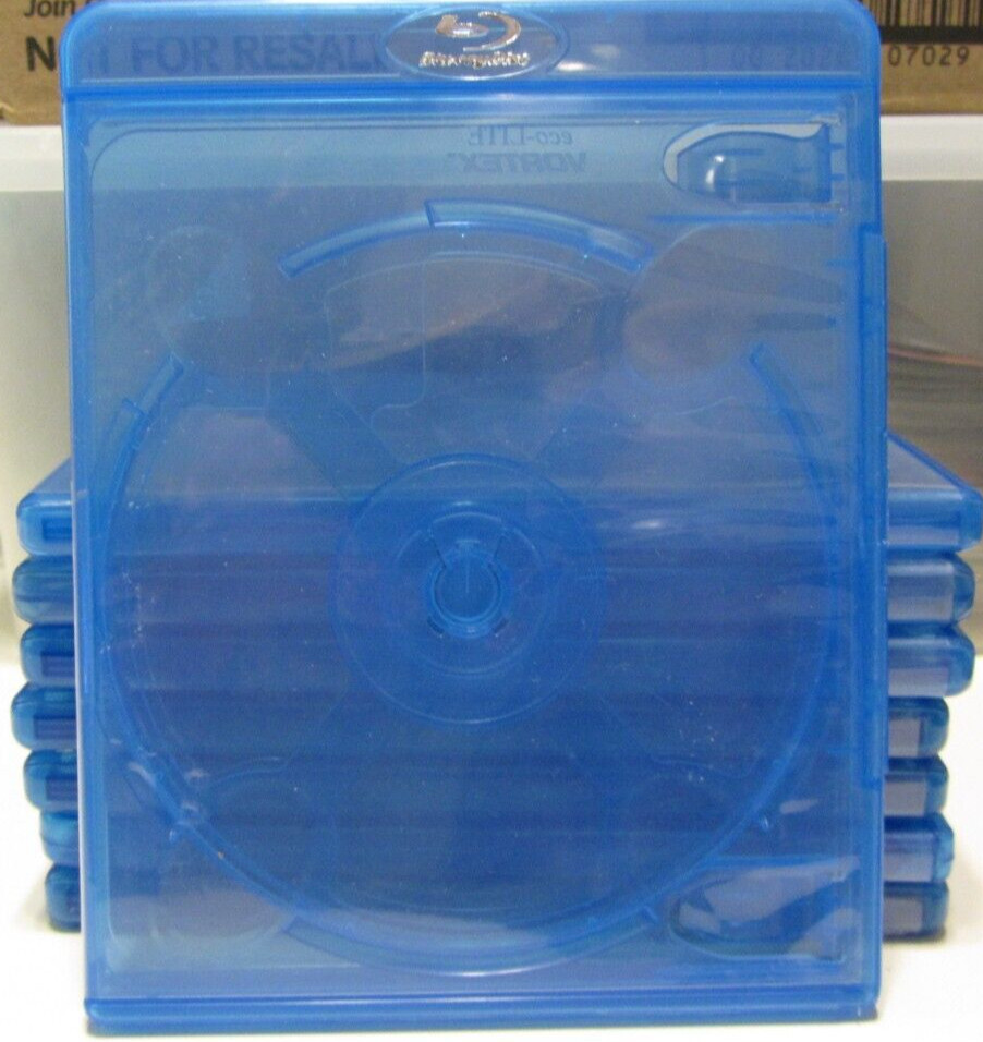 BLU-RAY CASES (85 Used Cases - Good Condition) (Read Descript Sect)