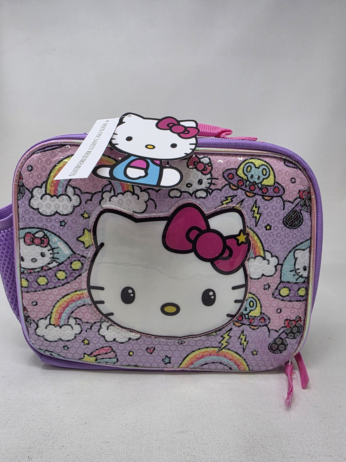 Hello Kitty Standard Lunch Box Pink/Blue