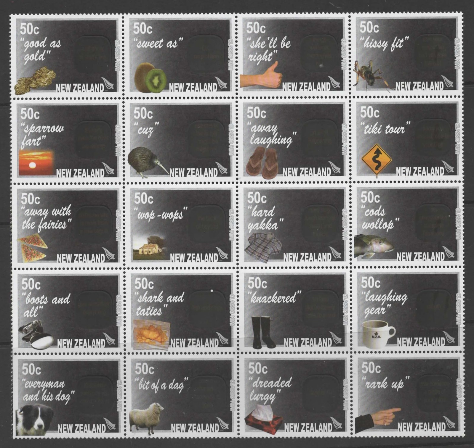 NEW ZEALAND SG2962a 2007  CLASSIC KIWI MNH