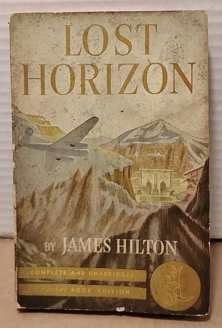 Lost Horizon by James Hilton - 1941 - Pocket Books - Vintage Paperback