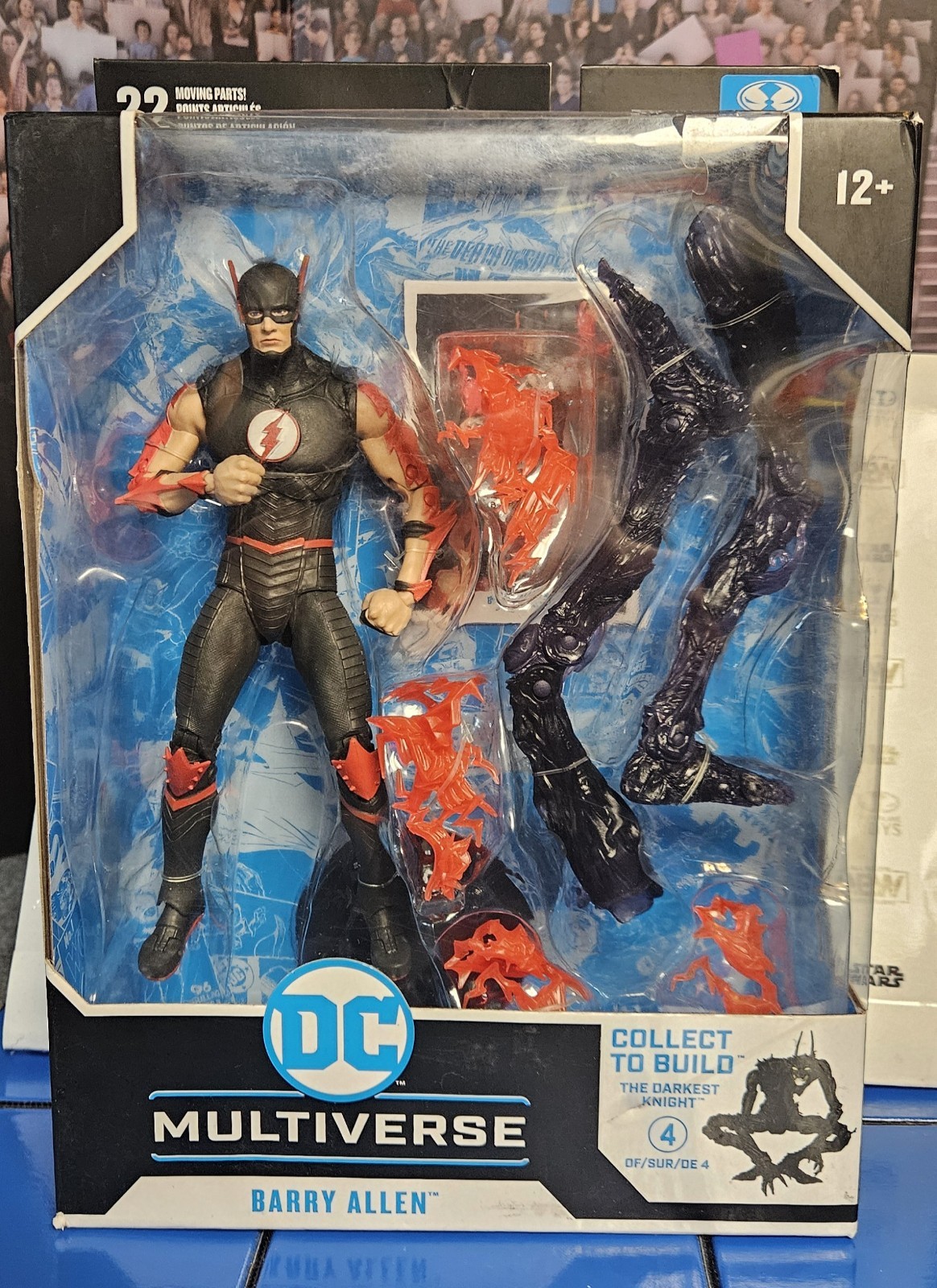 DC McFarlane Multiverse Barry Allen Speed Metal 