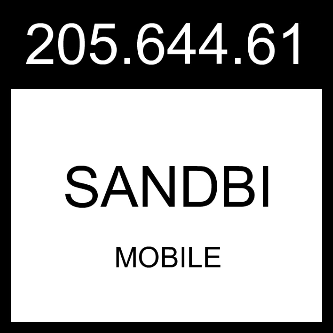 IKEA SANDBI Mobile Scandinavian Nature/multicolor  205.644.61