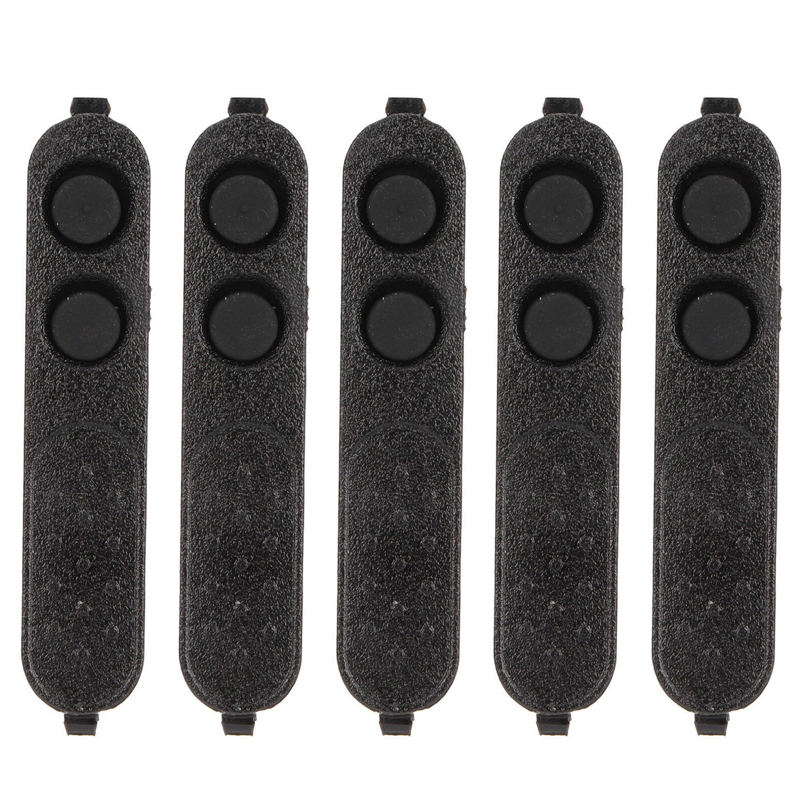 5Pc PTT Bezel Rubber Lock Kit For Motorola XIR P3688 DEP450 DP1400 Walkie Talkie