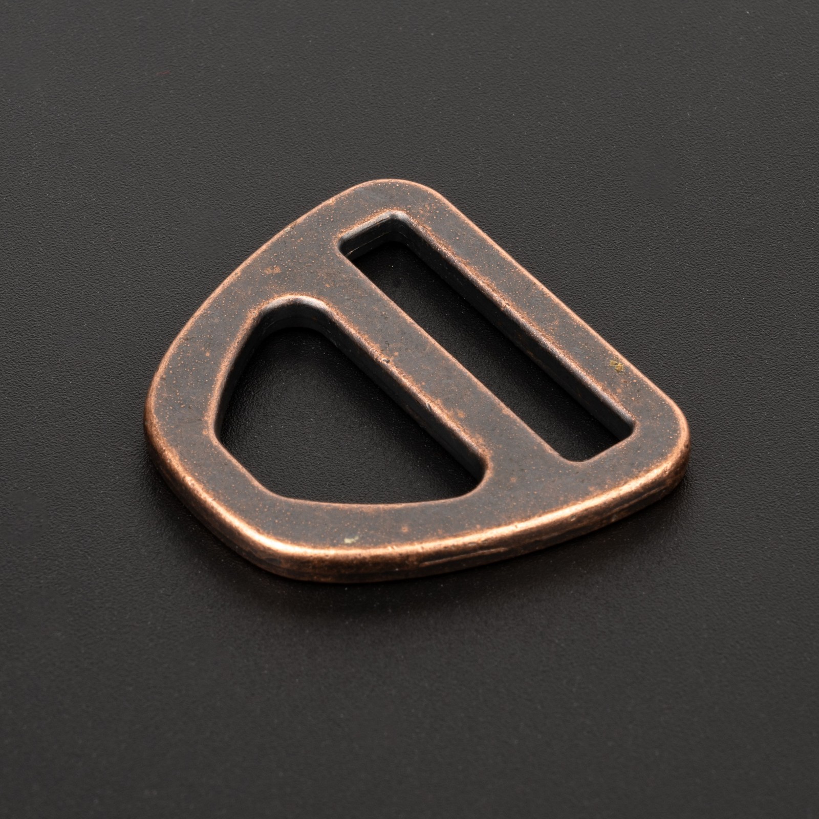 Country Brook Design® 1 Inch Antique Copper Double Bar D-Rings, 10 Pack