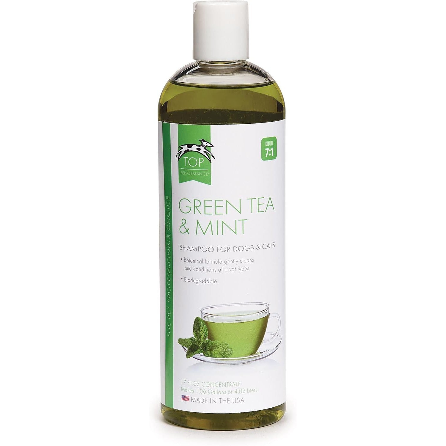 Top Performance Green Tea & Mint Shampoo - 17oz