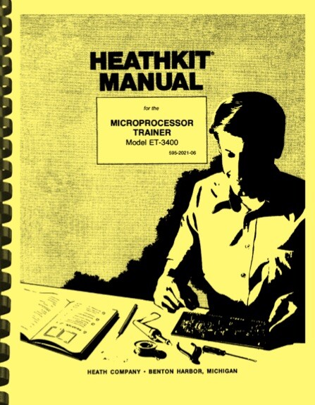 Heathkit ET-3400 Microprocessor TRAINER USER MANUAL