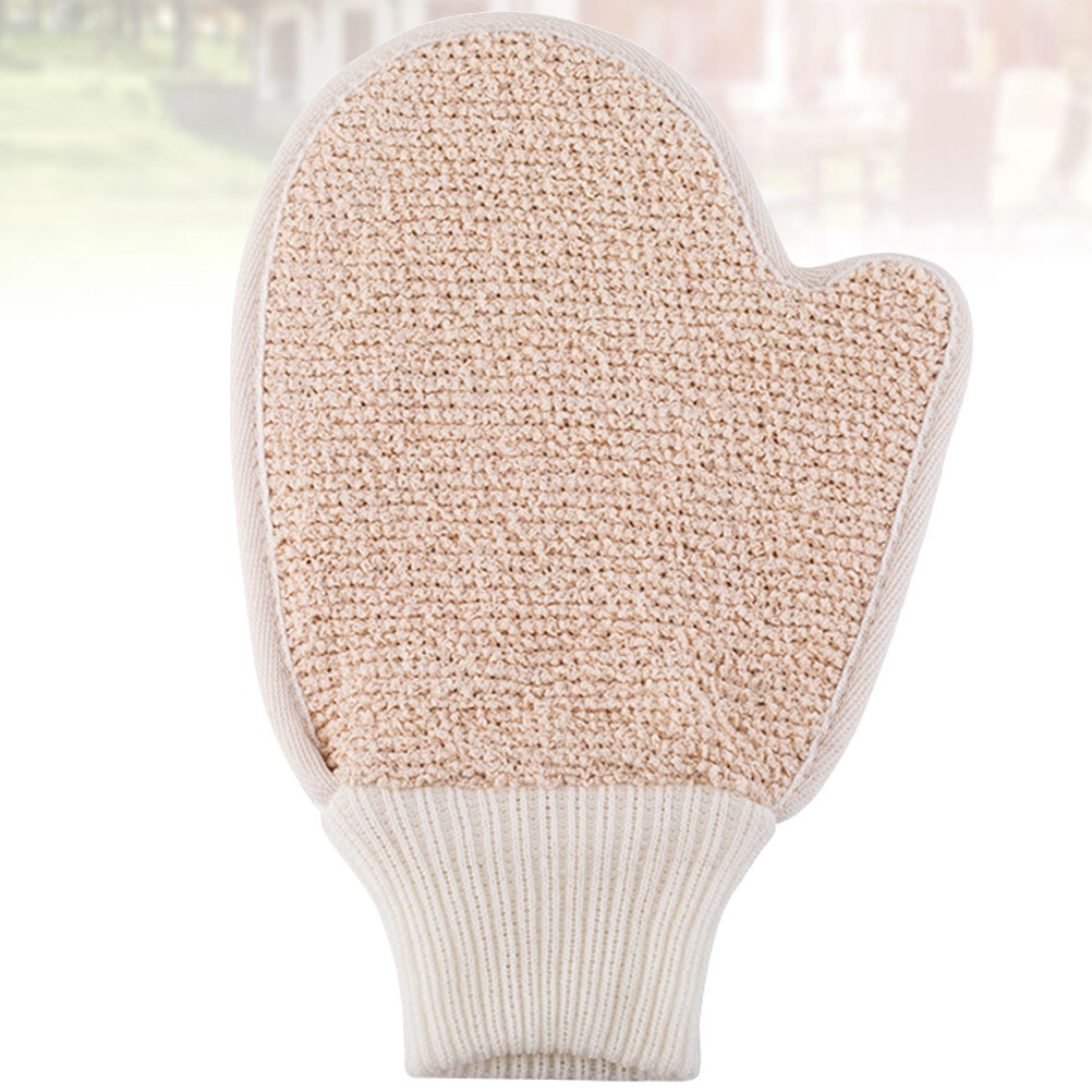  2 Pcs Back Rubbing Mitt Washing Gloves for Body Exfoliating Shower Bath