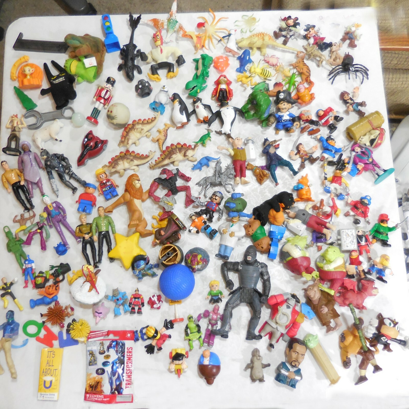 Start Trek McDonald’s Burger King Disney Toys 130+ Pieces HUGE Lot of Vintage