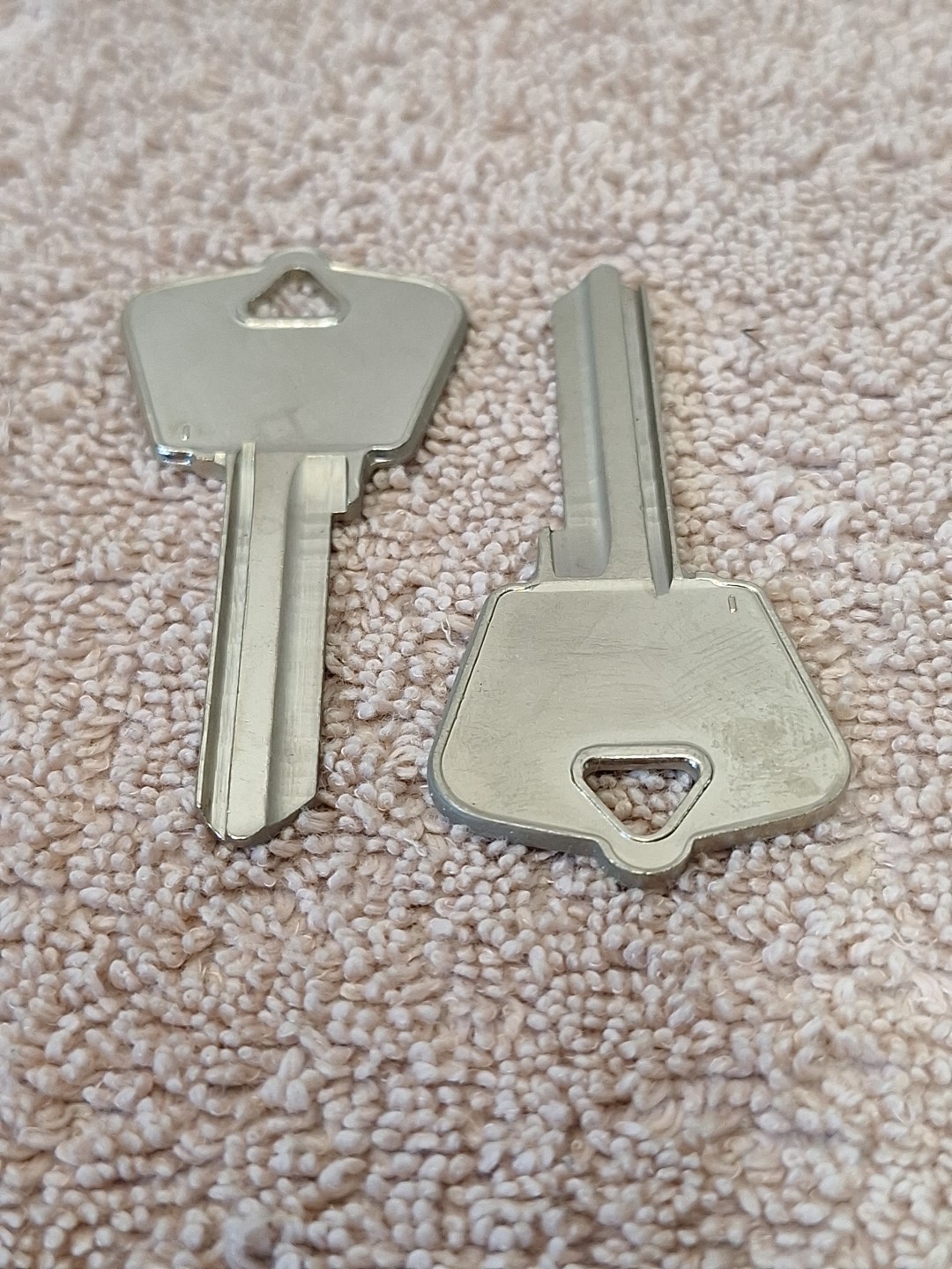 Vintage Taylor 135A Key Blanks Lot Of 2 NOS Locksmith 