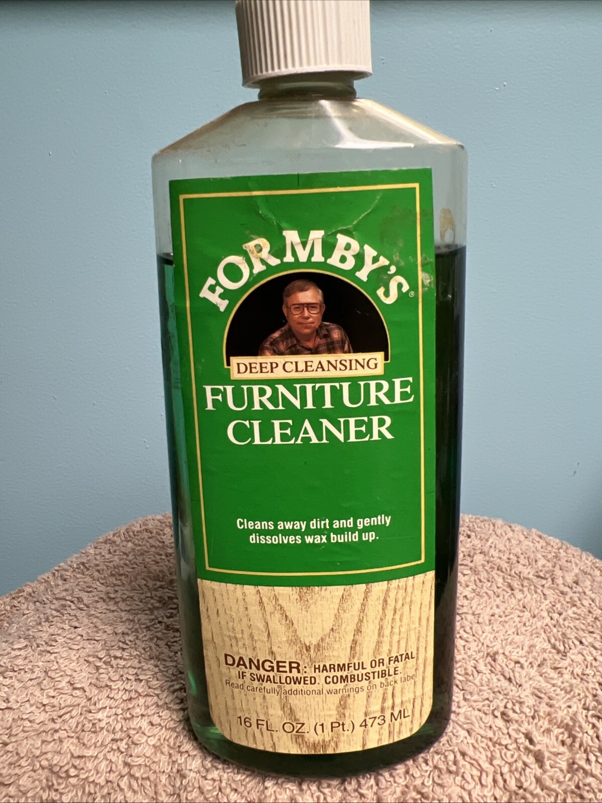 Vintage Formby’s Deep Cleansing Furniture Cleaner 16oz Discontinued
