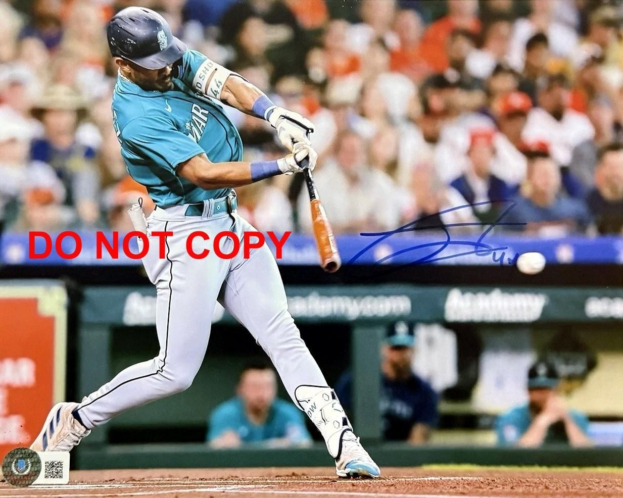 Julio Rodriguez SEATTLE MARINERS Signed Autographed REPRINT 8x10 Photo RP 2