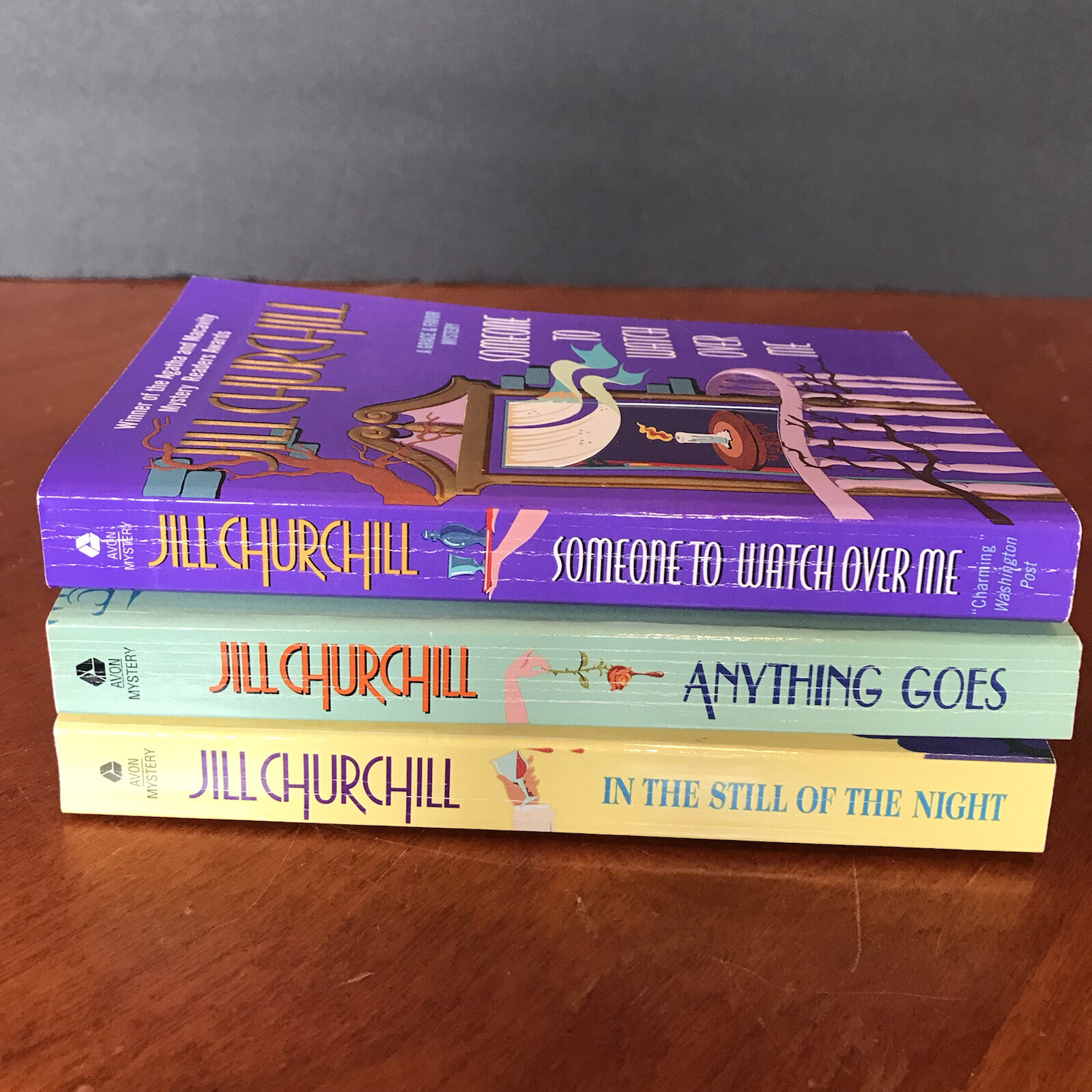 Lot: Jill Churchill Books 1 2 3 Paperbacks Grace and Favor Mystery Novel Series