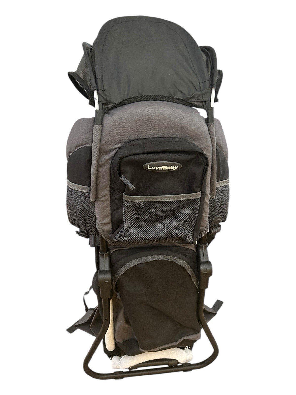 Luvdbaby Hiking Toddler/Baby Carrier Backpack System with Rain and Sun Hood