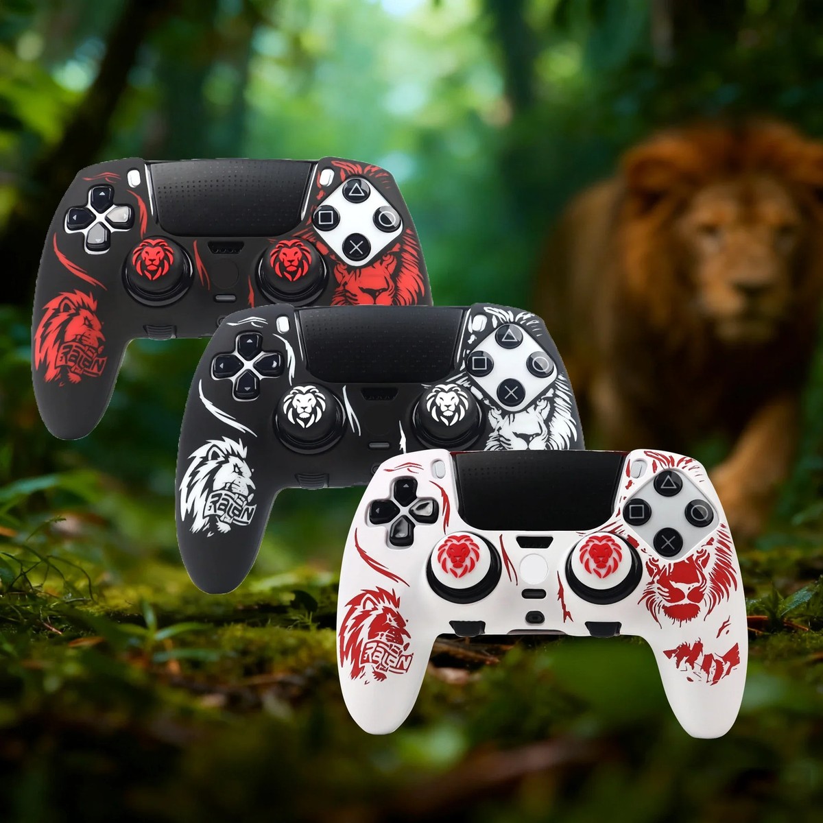 Non-Slip Soft Case For DualSense Edge Controller Silicone Cover Full Protection 