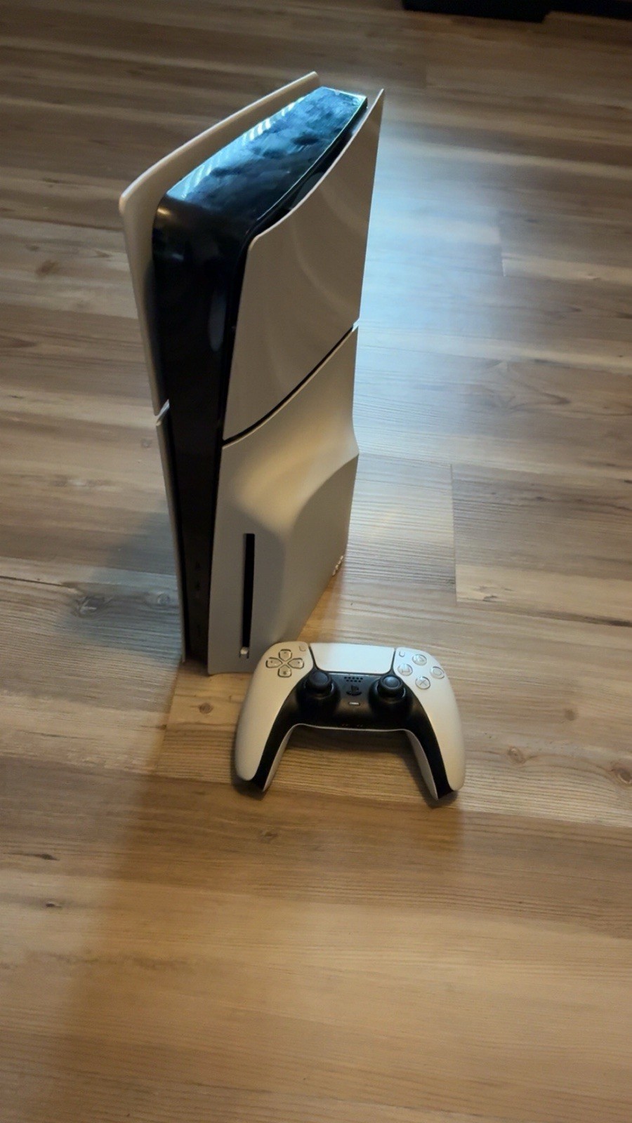 Sony PlayStation 5 Console White & Black with Controller, Wi-Fi, Blu-Ray